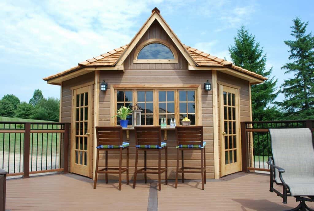 The Catalina Our 5 Sided Corner Shed Summerstyle