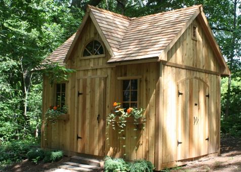 David's 10' x 14' Copper Creek shed