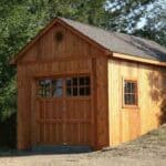 12' x 22' Highlands garage Workshop - Summerwood Products