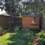 Backyard Shed Garden Space - Summerwood Products