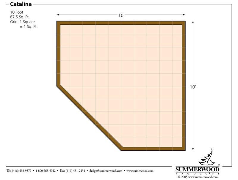 10 Foot Catalina Measurements