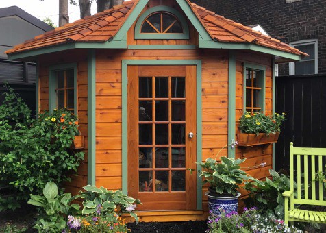 Catalina Corner Shed