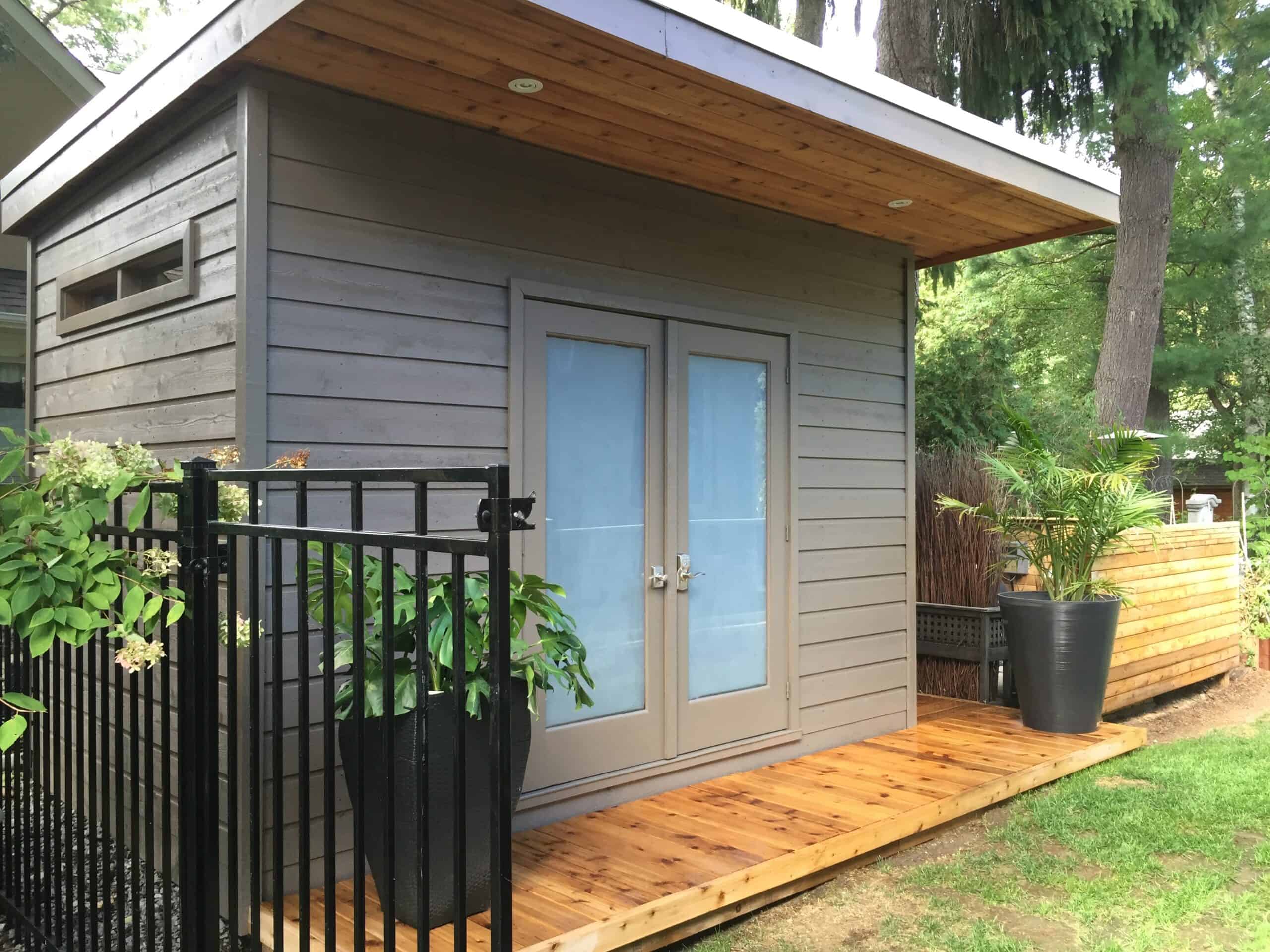 example of modern shed designs