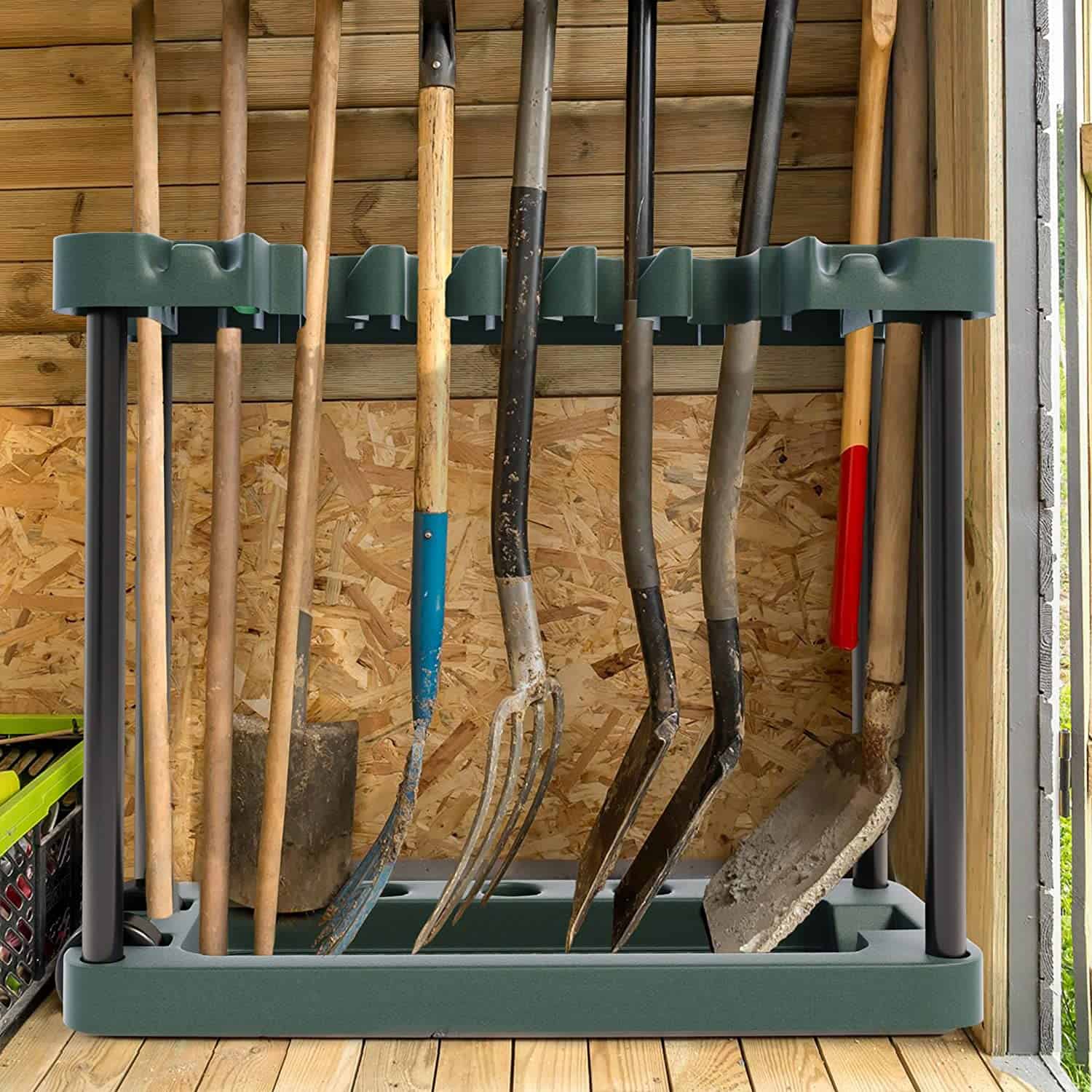 tool wrack for shed