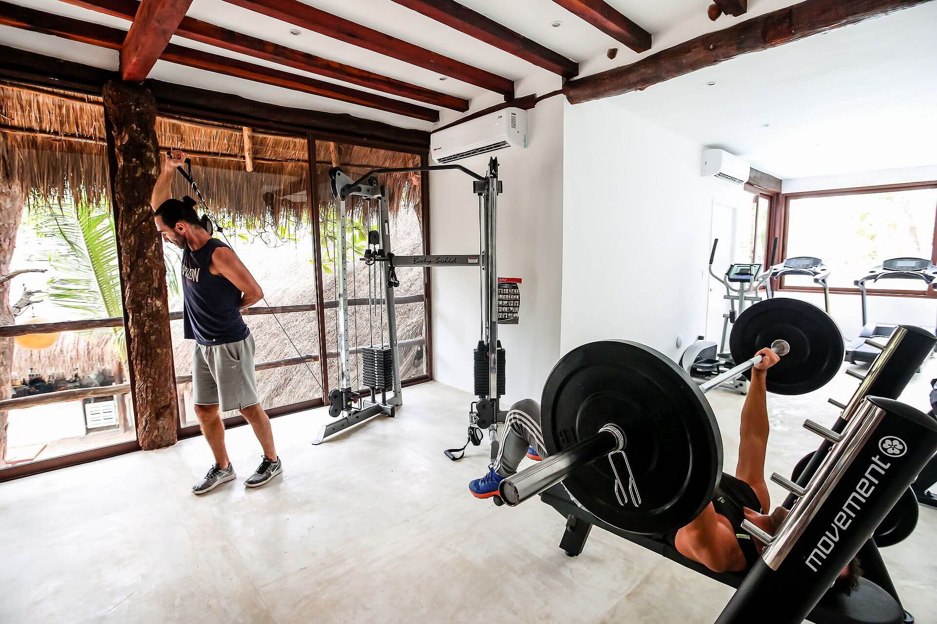 backyard gym