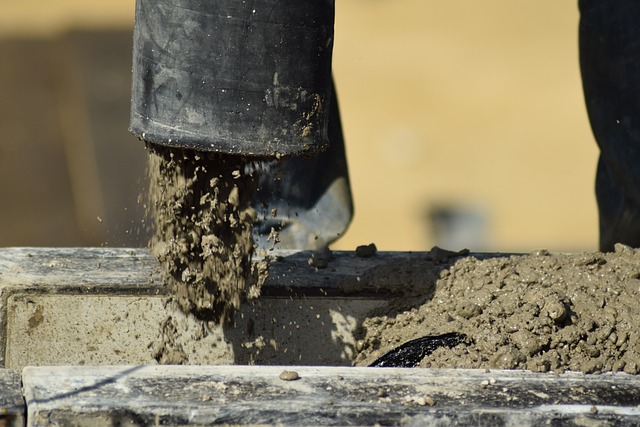 pouring foundation for shed