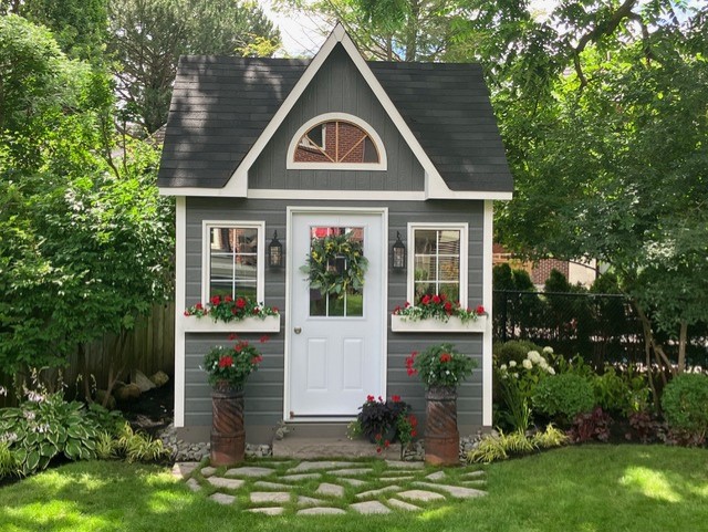 pre fab garden shed